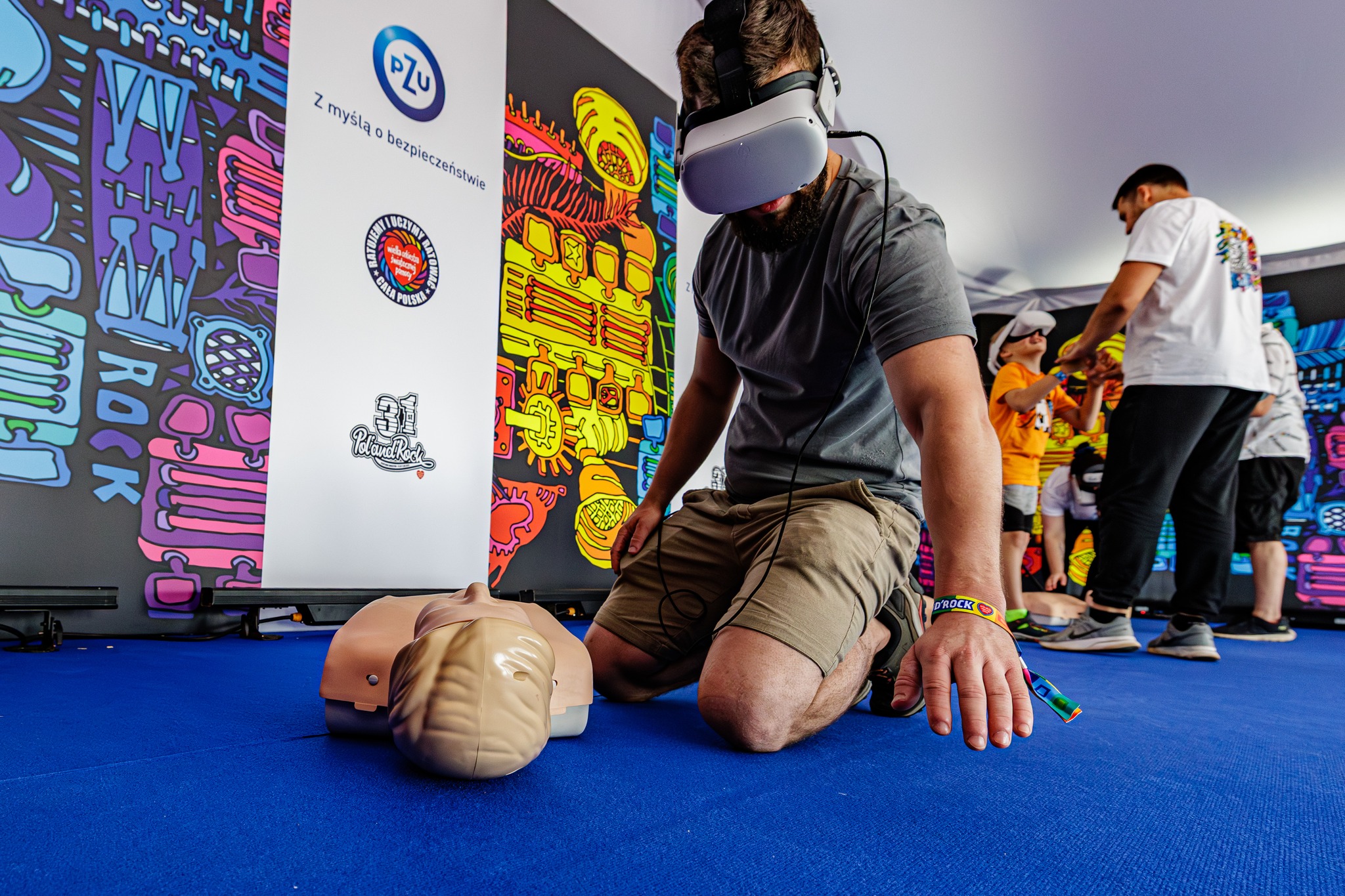 Erste Hilfe in VR auf dem Pol’and’Rock Festival 2025 – Technologie, die engagiert und effektiv lehrt